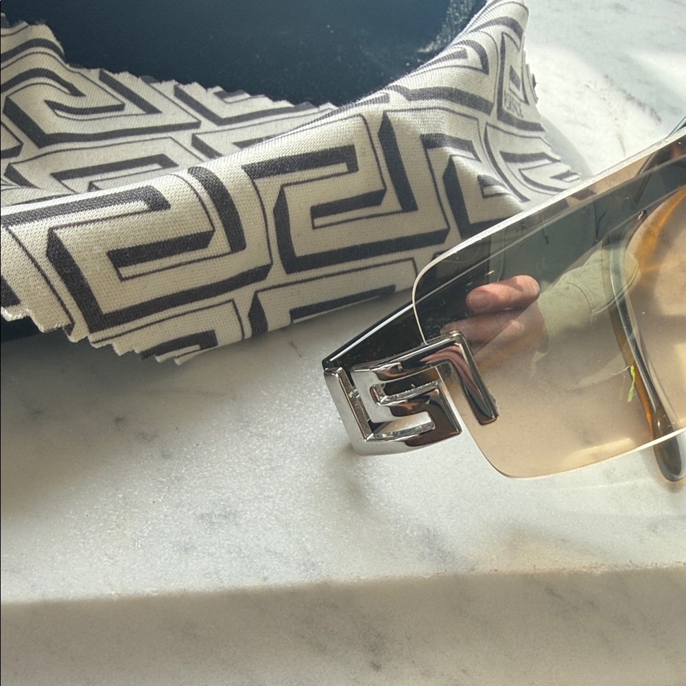 Versace Brown Gradient Sunglasses - image 2